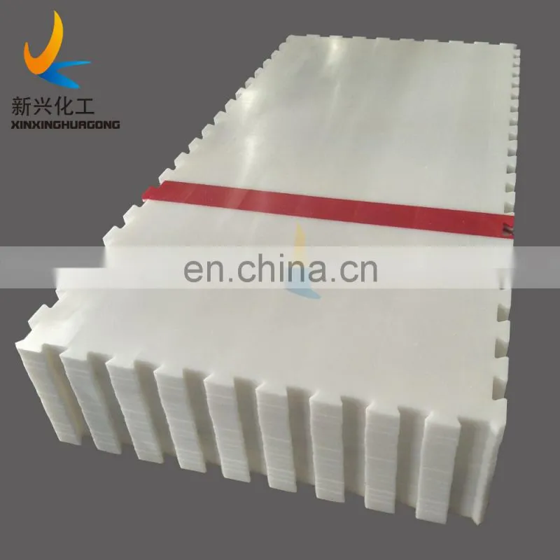 Easy maintained synthetic ice skating rink / synthetic ice skating floor/simulated ice skating floor panels