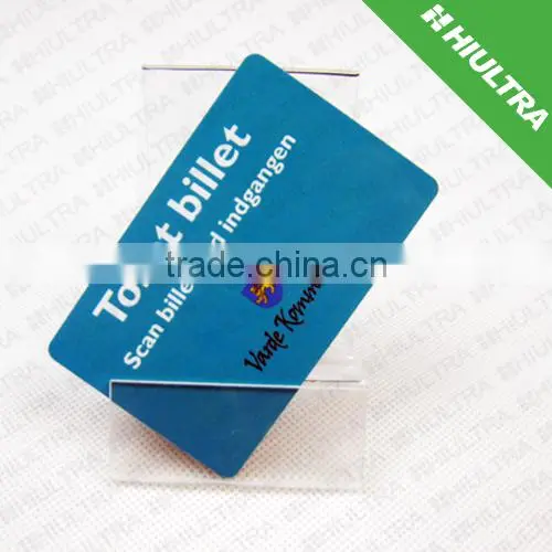 CMYK printing PVC contactless card programmable smart card