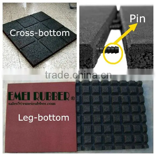 recycled tire flooring/ playground rubber mats