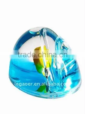 Arcylic Liquid Note Page Up Holder with Floater Inside