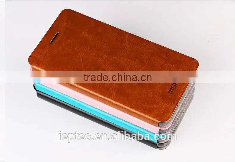 2016 MOFi Case Housing for Meizu MX5 , Mobile Phone Leather Flip Case Cover for MX5 Meizu