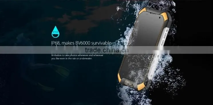 Original blackview bv6000 rugged phone 4g lte waterproof rugged phone 4.7inch 3gb ram 32gb rom bv6000 android 6.0 smartphone.