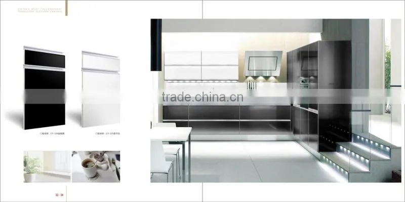 Classic style solid wood cabinet kitchen - muodular kitchen cabinet