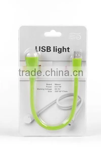 Fashion design good quality 0.5W LED USB light