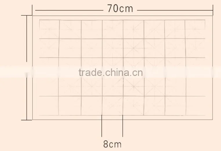 washable ink-free water writing fabric set for kanji or chinese caligraphy practice