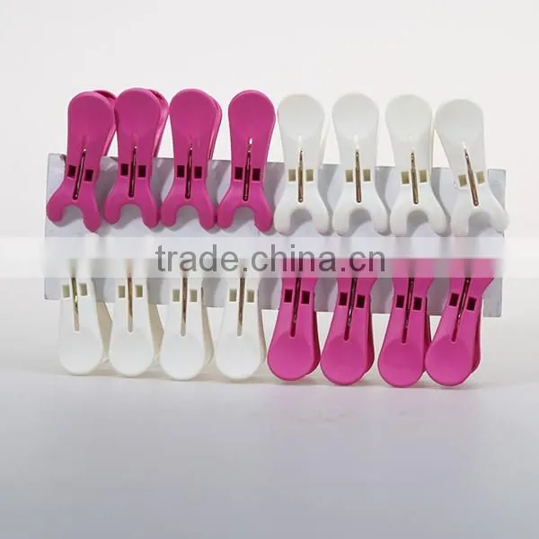colorful Plastic clothes pegs set for underware 20 pegs