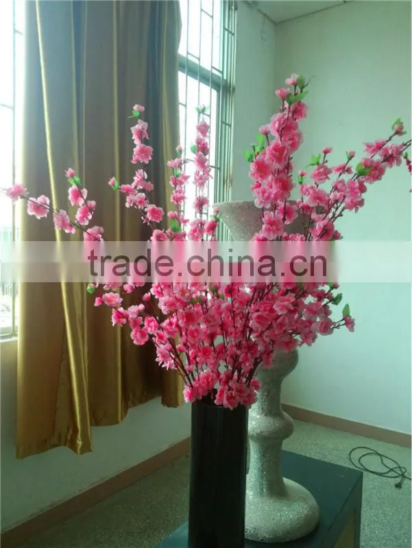 artificial peach blossom flower branch