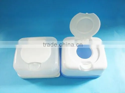 Plastic pe packing box,plastic container for baby wipes