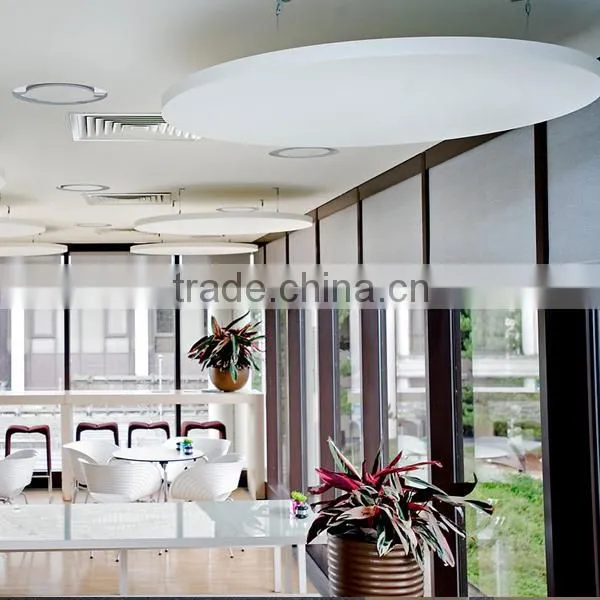 High class fabric cover hanging acoustic panel