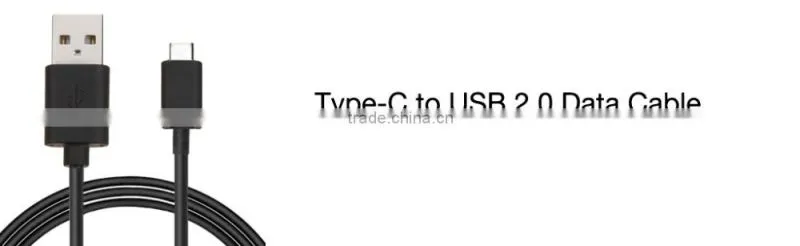 White super speed usb sync & charge cable usb 3.1 type c to usb 2.0 A Type