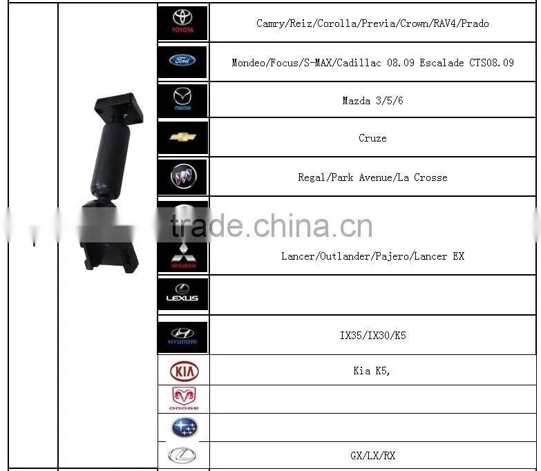2014 hot selling 3.5 inch car auto dimming rear view mirror monitor
