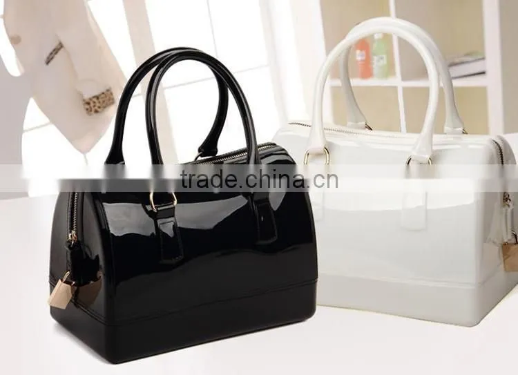 new summer candy silicone beach bag