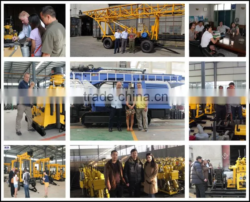 Full hydraulic ~ HFDX-5A full hydraulic crawler drilling rig