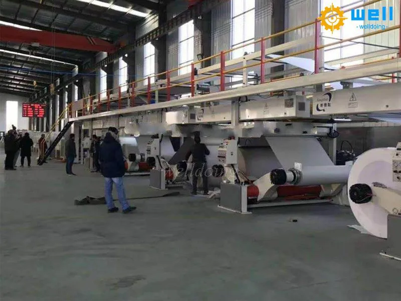 China paper hardboard production line