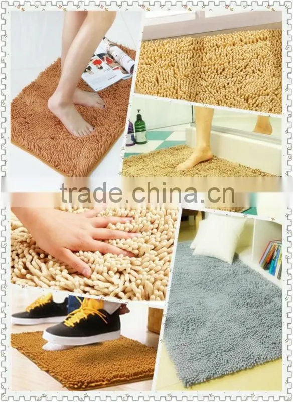 2014 New Style Deluxe Multifunctional Microfiber Chenille Carpet