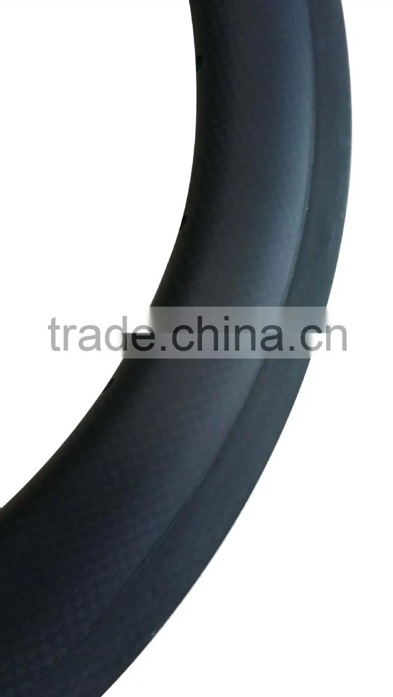 2015 new 18" carbon rim BMX 40mm clincher full carbon 3k matt on sale