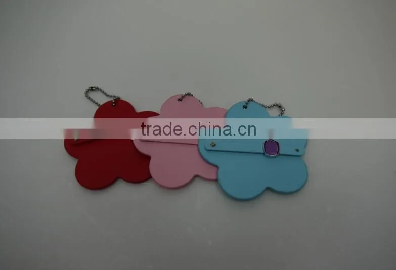 Factory Offer PU Leather Child Shape Tag can be Decorated with DIY Slide Letters