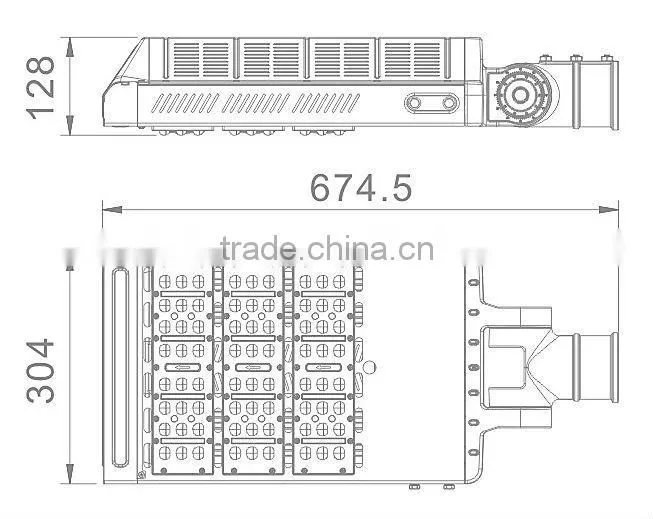 Bridgelux chip factory r price solar wind street light with long liffespan