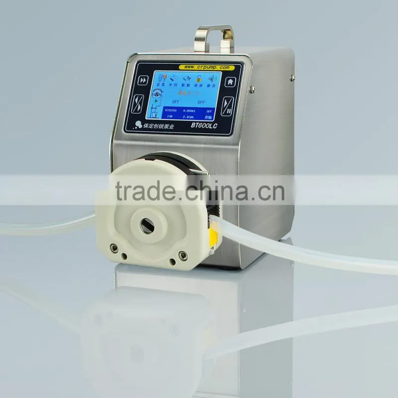peristaltic dosing pump for high precision liquid transfer