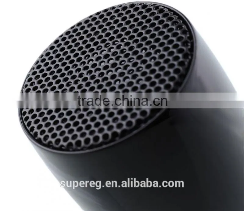high-quality Mini Black Fashionable Portable Bluetooth Rechargeable Keychain Speaker Excellent Sound