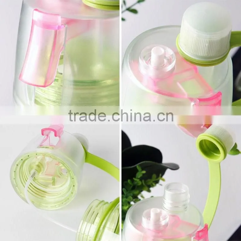 Sport Drinking and Misting Spray Water Bottle, Outdoor Sport Drinking, BPA