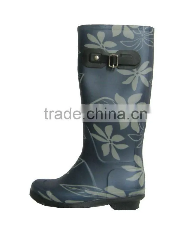 Fashion High PVC Rain Boot for Women