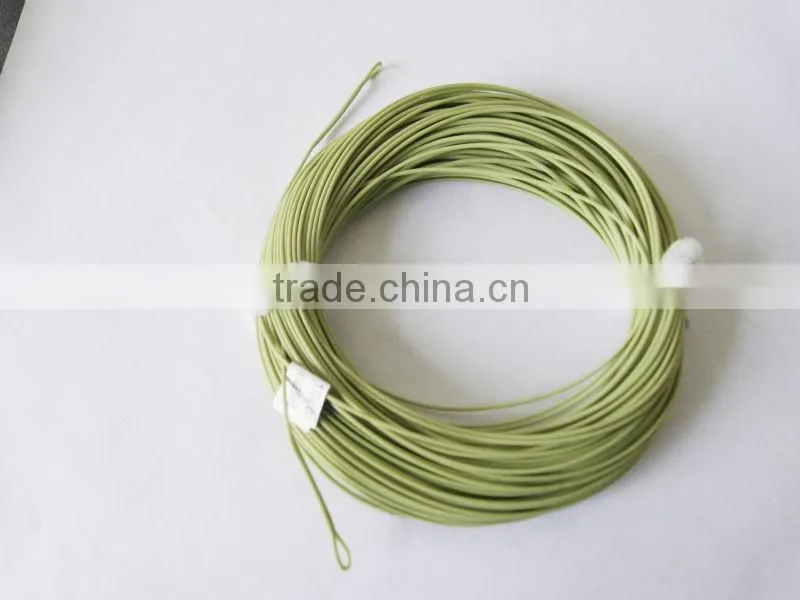 Top quality fly line, bush olive