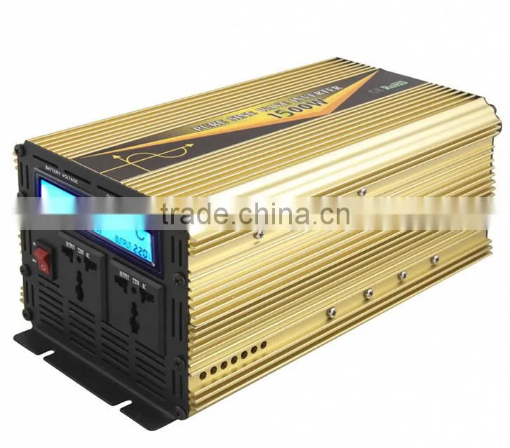 office use pure sine wave power inverter 1500w widely used in decorating RV