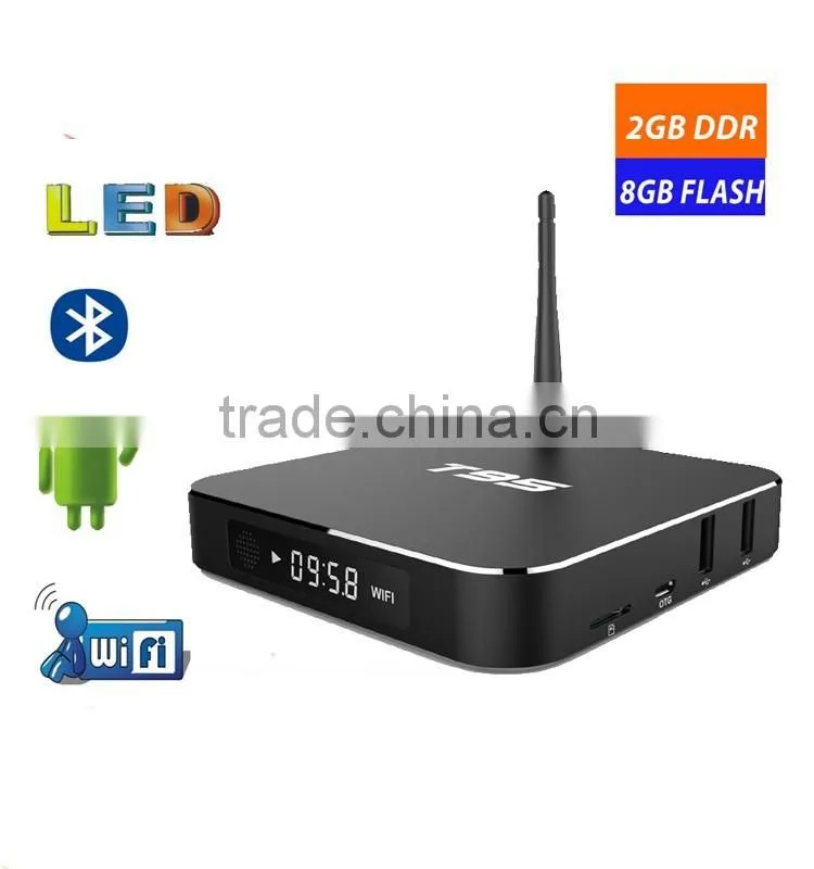 Wholesale Smart Android TV Box 2GB Ram Bluetooh Dual Wifi Full HD 4K Support