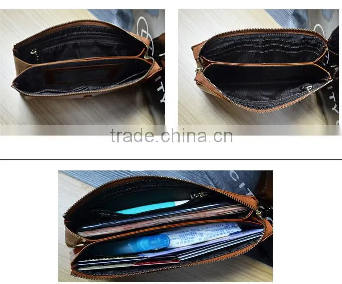 Hot Selling leather purse for ladies made in China