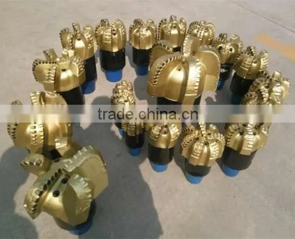 API 152MM 5 Blades PDC Diamond Rock Drill Bit for Oil Well Drilling