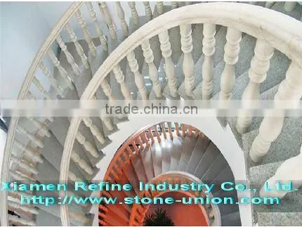 Natural stone stairs