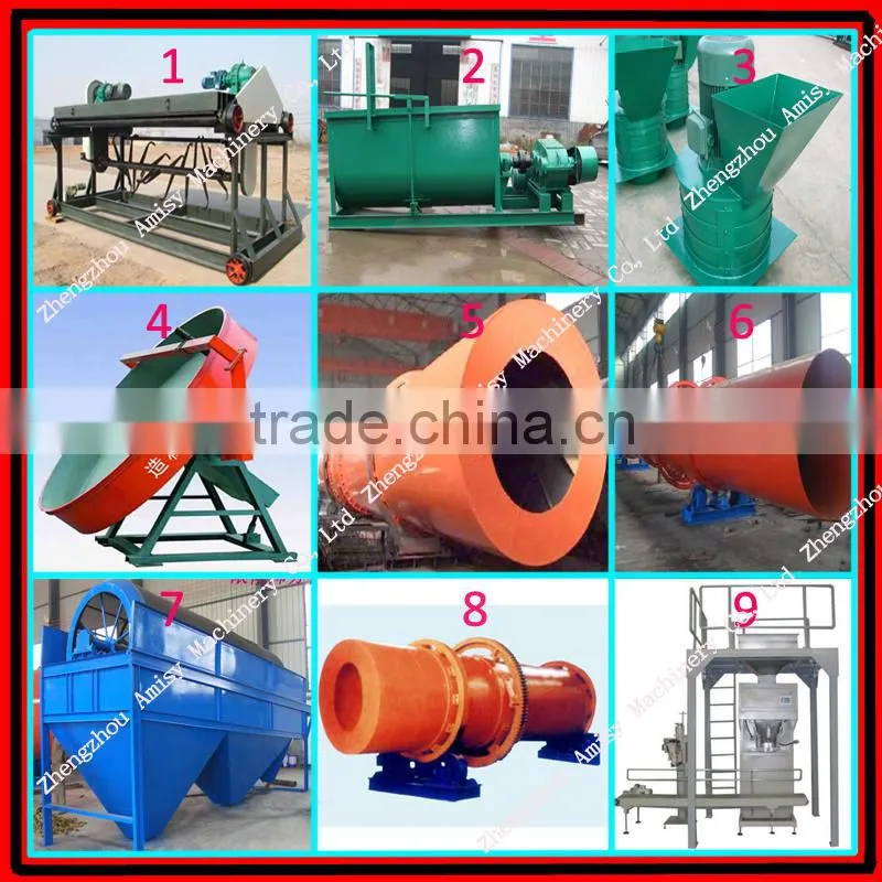 Organice fertilizer production line 5000~100000T/Y for option