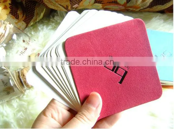 Hot Sale Colorful Printing Mini Leather Square Notpad Holder