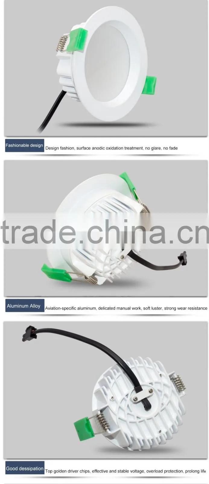 Australia Standard Wholesale LED Dimmable Downlight/SAA Recessed LED Light Remote