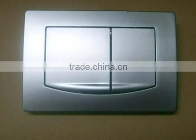 Dual flush control plate for concealed cistern