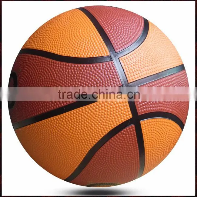 regular size 7 rubber promotional basketball