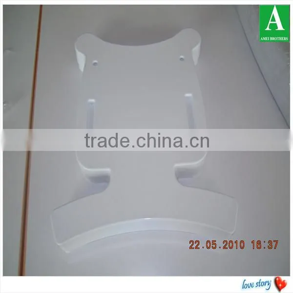 Black hard plastic vacuum forming auto parts