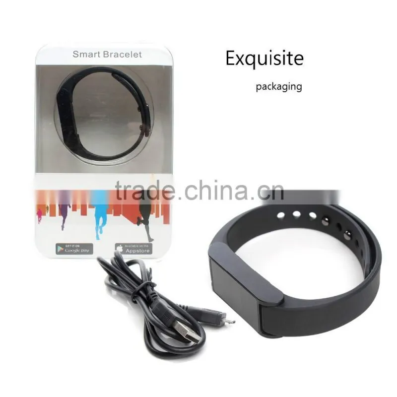 2016 new Sport bracelet bluetooth watch with water proof pedometer / calorie / sleep monitor / odometer function