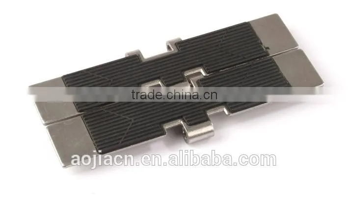 Industrial machine conveyor chain stainless slat top steel chain with rubber