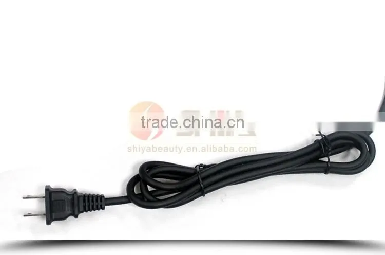 2015 new products hair dressing tools 2 in 1 LCD and lED unite flat iron hair straightener titanium SY-869
