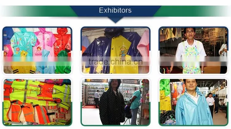 pvc polyester adult raincoat