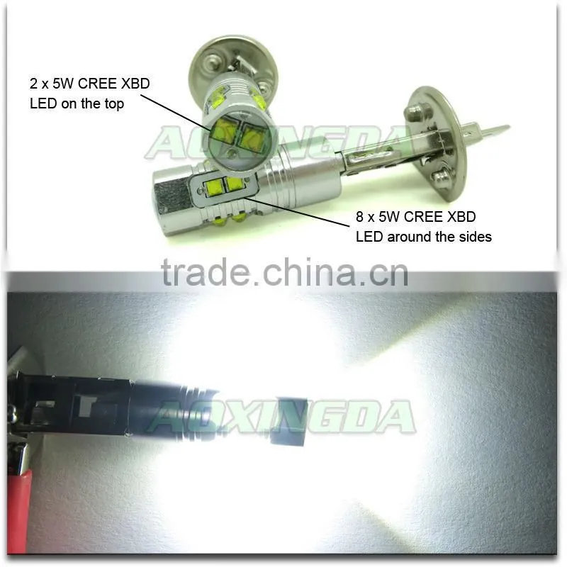 H1 CREE 50W car led fog light