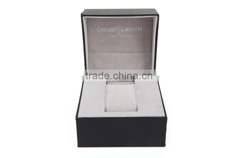Custom Black Art Paper Watch Box with Factory Price