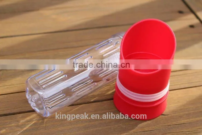 Plastic Infuser Water Bottle joyshaker/water infuser bottle/ BPA-Free Tritan fruit infuser water bottle/Shaker bottle