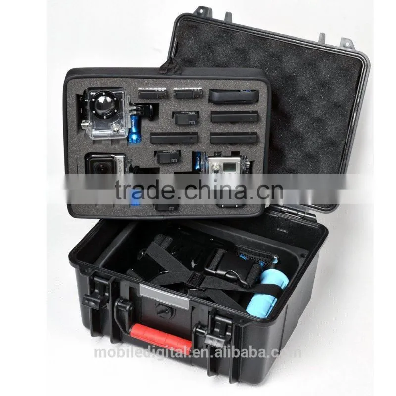 Waterproof shockproof protective travelling case for gopro accessories hero 1 2 3 3+