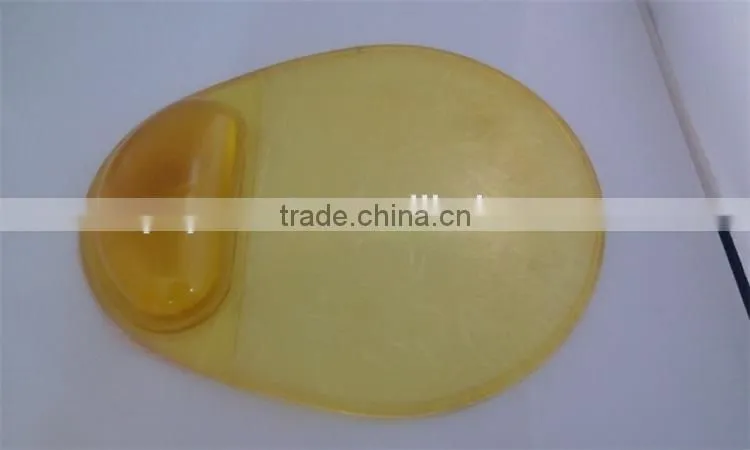 Transparent Gel Mouse Pad with Wrist Rest
