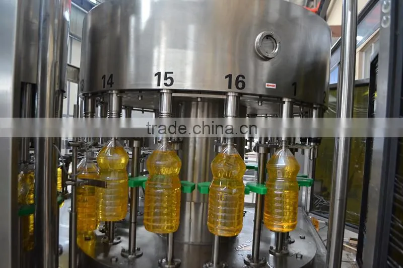 Complete fully automatic Oil Filling Processing Plant/Machine