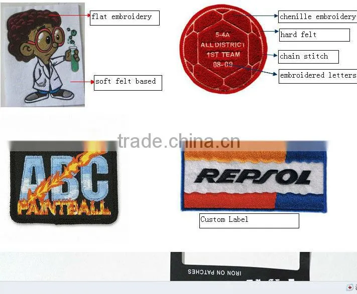 sports logo baseball patches embroidery