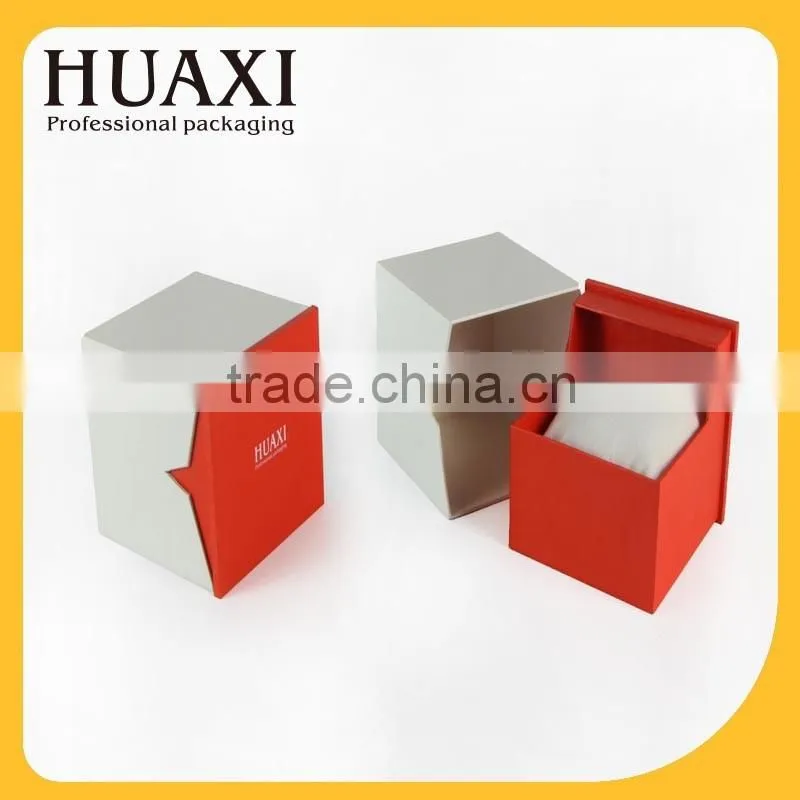 Luxury customized matte wooden watch box for fashion watch